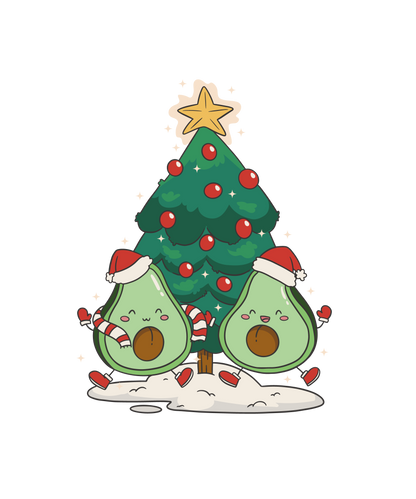 Tricouri Avocado Christmas