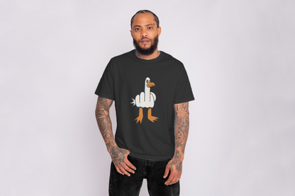 Tricou Seagull with middle finger body