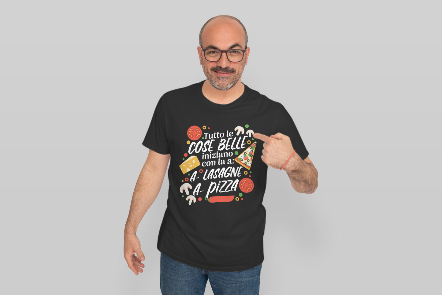 Tricou Lasagne and Pizza Lover
