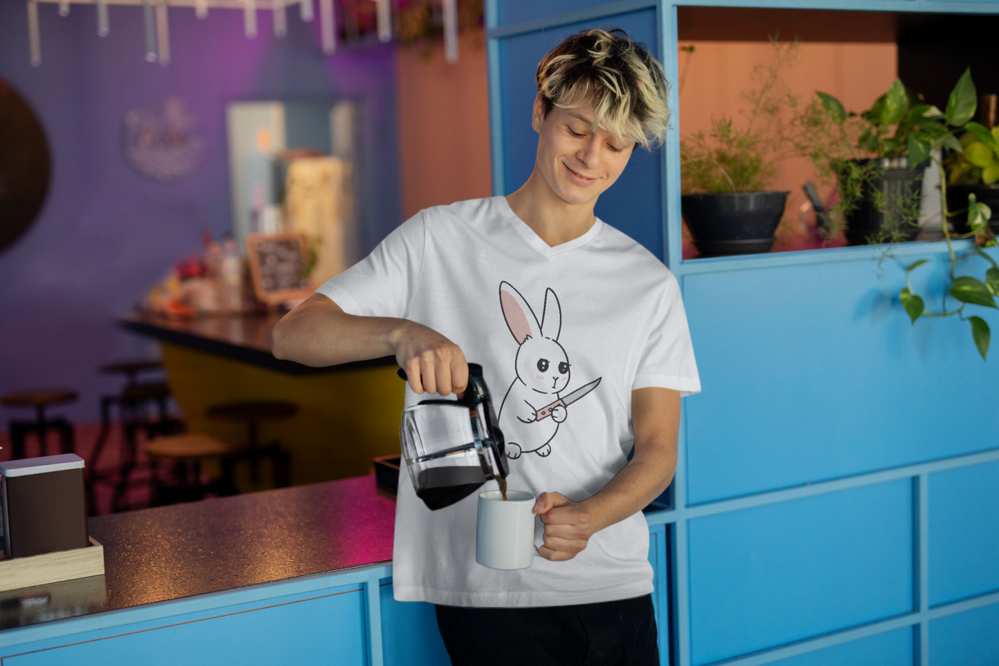 Tricou Easter Bunny with an Unexpected Twist